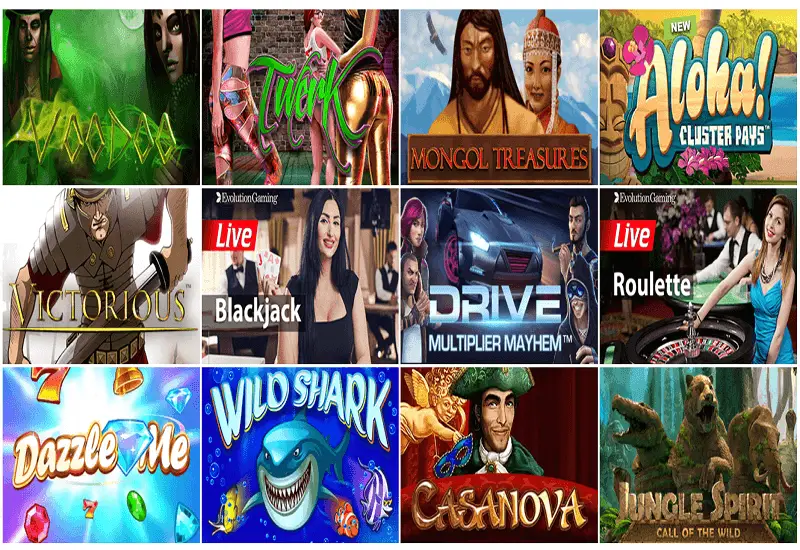 BOB Casino Video Slots