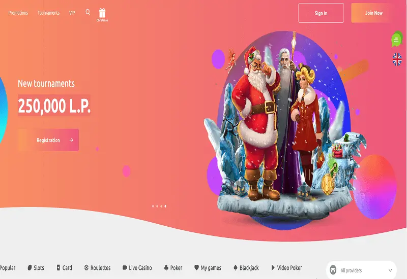 Cadola Casino Home Page