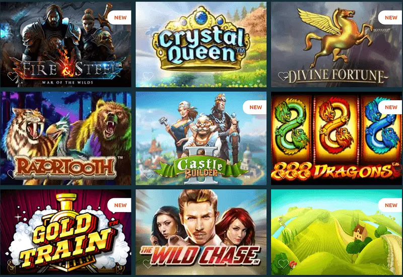 Casinia Casino Video Slots