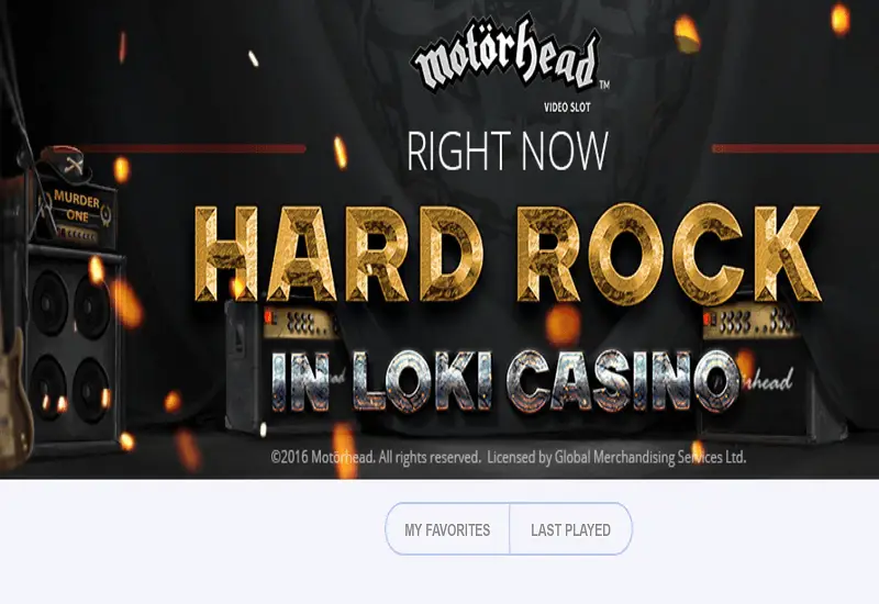 Loki Casino Home Page