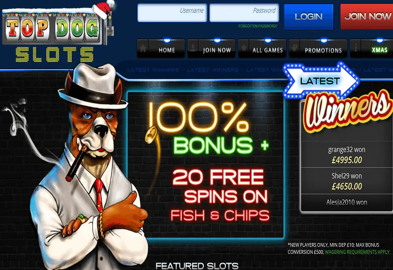 Amazon Slots Casino Home Page