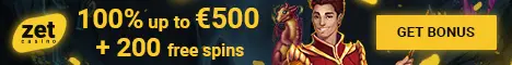 Zet Casino Bonus And Review