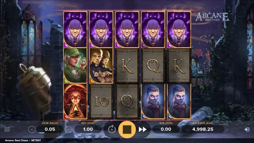Arcane Reel Chaos Video Slot - NetEnt