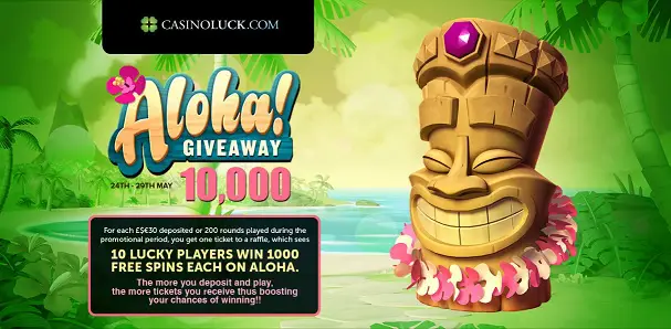 CasinoLuck free spins