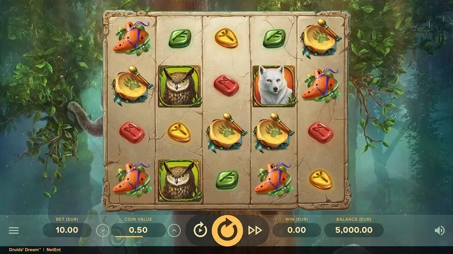 Druids' Dream Video Slot - NetEnt