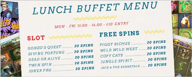 EuroSlots Casino free spins