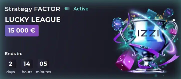 Izzi Casino - Lucky League Tournament