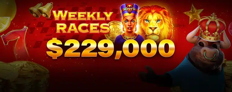 Lucky Bull Casino Weekly Races