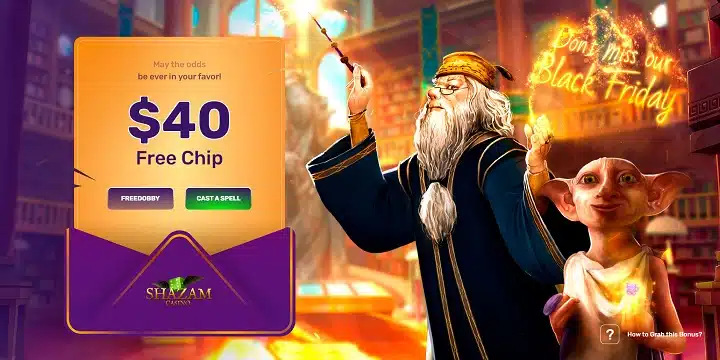 Shazam Casino Promotion