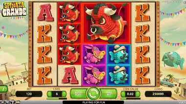 New NetEnt Game Spinata Grande