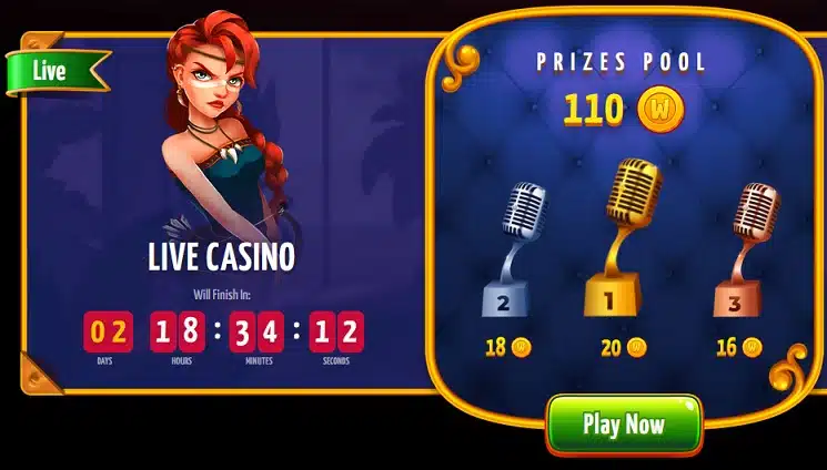 Winota Casino - Live Casino Tournament
