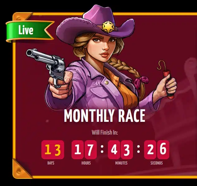 Winota Casino - Monthly Race Tournament